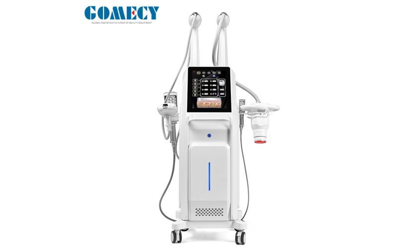 Rotary negative pressure RF and Inner ball roller Slimming Machine