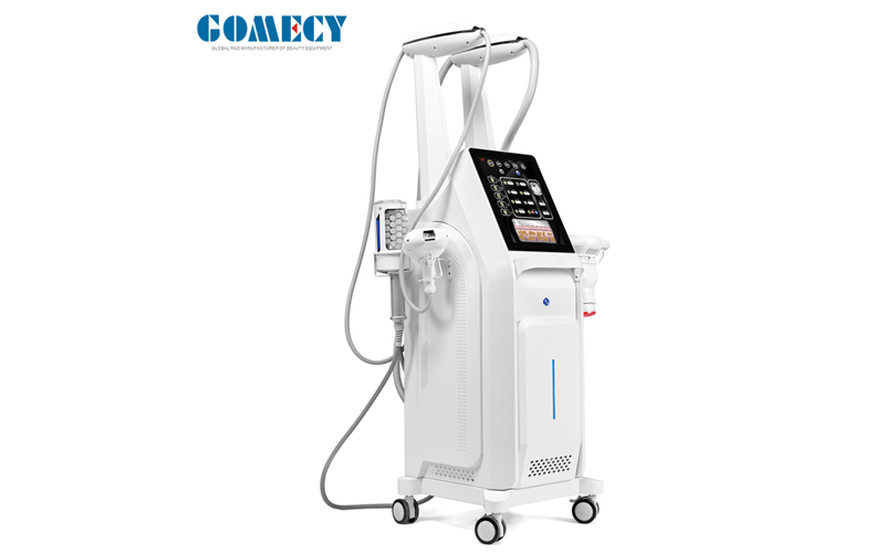 Rotary negative pressure RF and Inner ball roller Slimming Machine