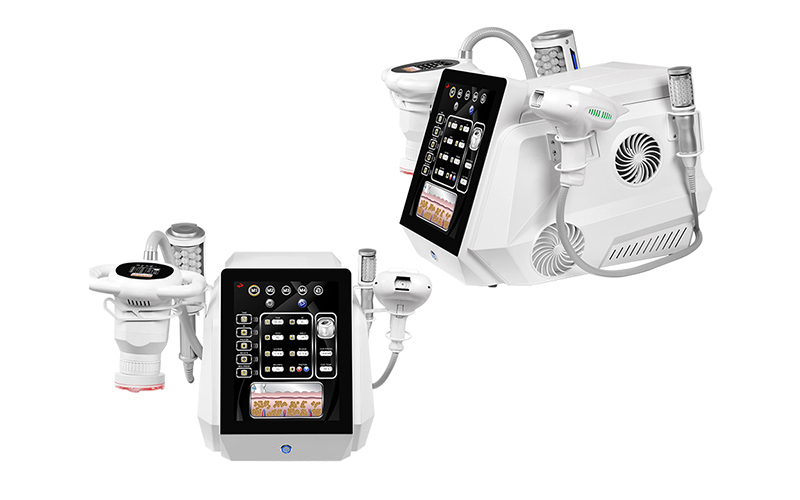 2023 New Arrival 4 In 1 Body Weight Loss Slimming Machine For Rotary Negative Pressure RF And Inner Ball Roller