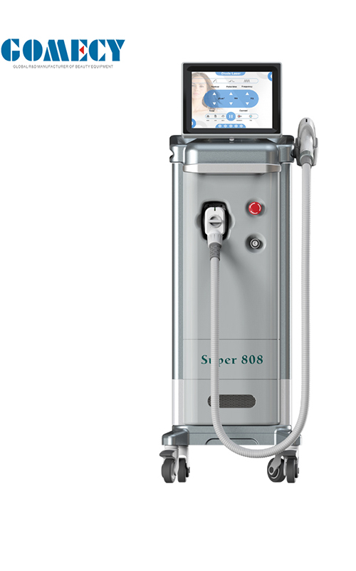 2000W High Power Handle 808nm 755nm 1064nm 3 in 1 Diode Laser Hair Removal Machine With CE Approved For Commerical And Home Use