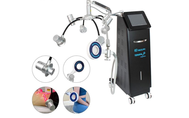 6D lipo laser and magneto therapy machine