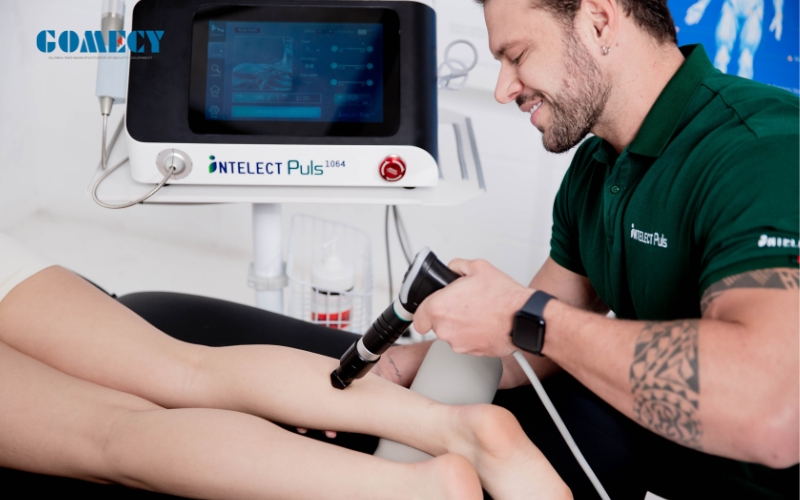 Unique Combination IP1064 Eswt Shockwave High Power Laser 1064nm Physio Therapy for Pain Relief Machine