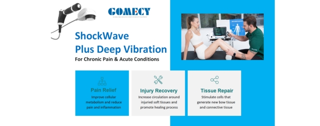 Ondas De Choque Shockwave Therapy Device Professional Medical Devices ESWT and Ultrasound Mechanical Vibration Chronik Pain IP50
