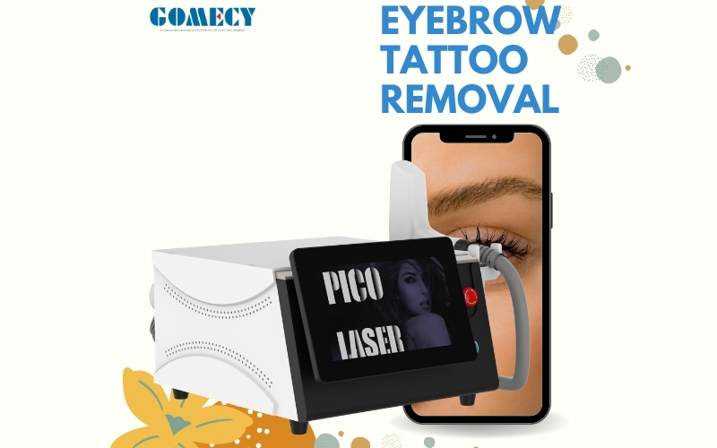 2025 Gomecy Pico Laser Air Cooling Q Switch Nd Yag Laser All Colors Tattoo Removal Machine