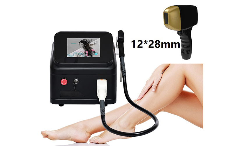 Portable diode laser hair removal machine