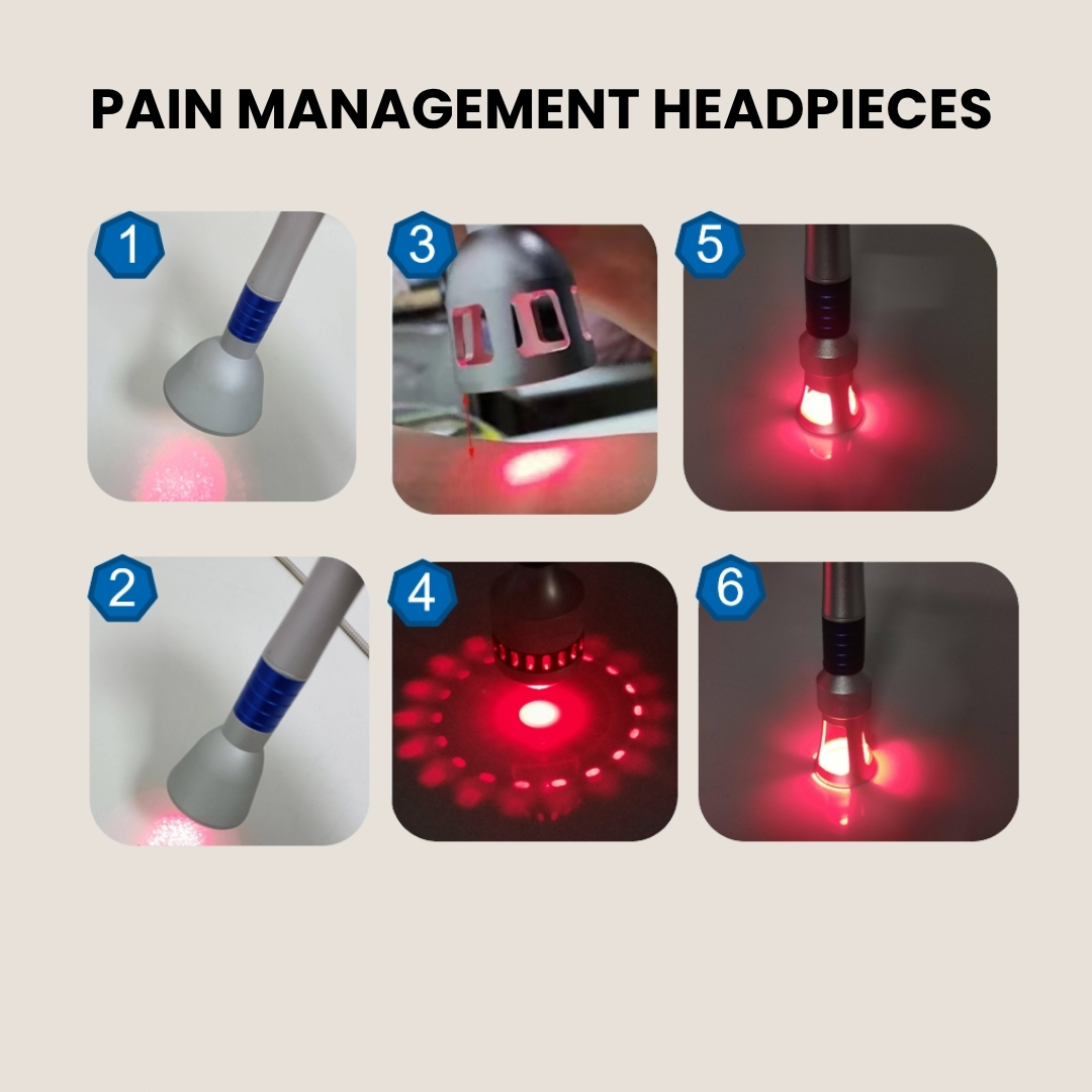 prismalift physiotherapy pain remove management headpieces