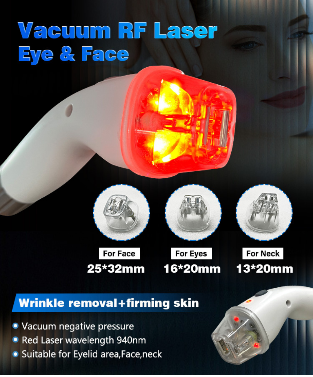 Professional 5 in 1 Body Contouring and Skin Tightening Machine with Vacuum Roller RF and Infrared Laser Therapy